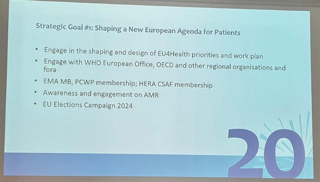 Celebración del 20 aniversario de la EPF (European Patients´ Forum) y Asamblea General 3 Asamblea EPF 01