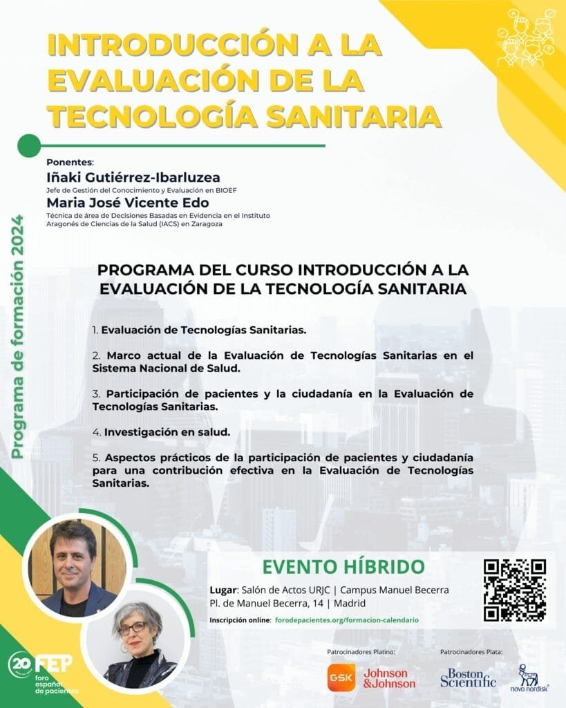 Introduccion a la Evaluacion de la Tecnologia Sanitaria PROGRAMA