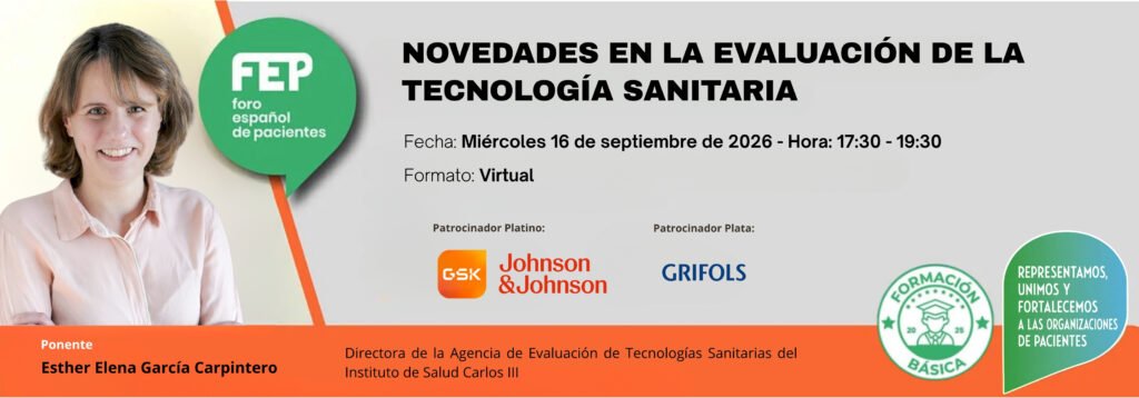 Programa de Formación Foro Español de Pacientes 2026 1 evaluaciontec web 2