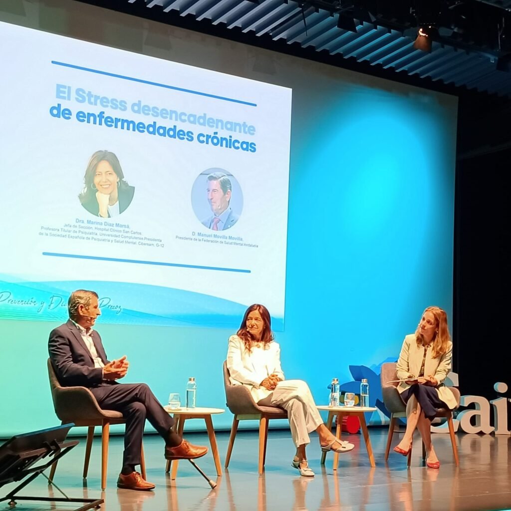 Más salud, menos riesgos: Prevención y Diagnóstico precoz 2026 26 Foto mesa stress 2