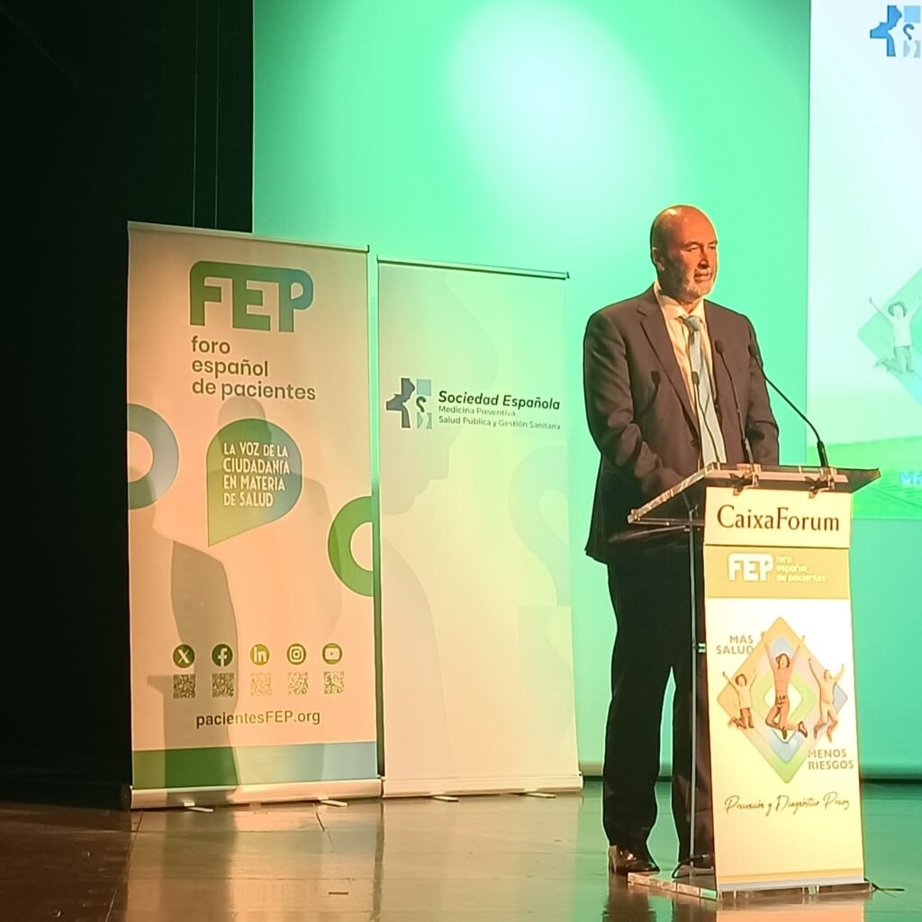 Más salud, menos riesgos: Prevención y Diagnóstico precoz 2026 29 cierre evento Dr. Garcia de la vega